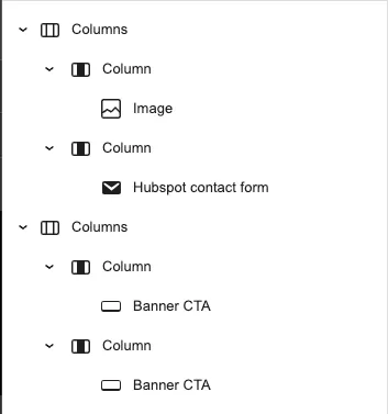 contact us structure