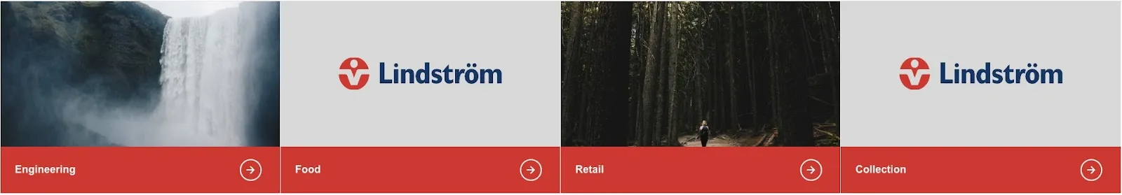 Collections showcase block